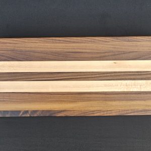 2 Stripe with Feet and Handles Cutting Board